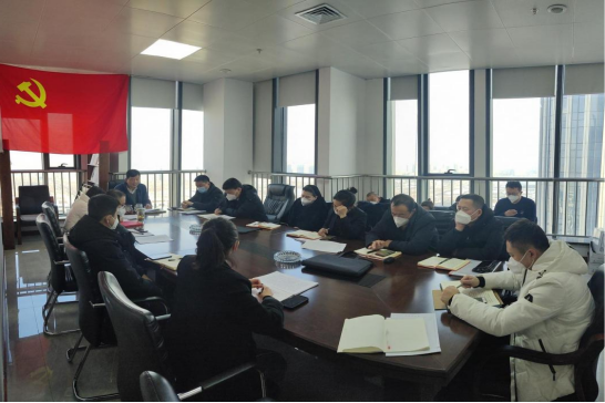 富国公司党支部书记王庆才 做“二十大报告精神”宣讲