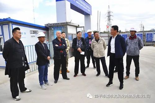 徐学峰到棚改建设工地检查