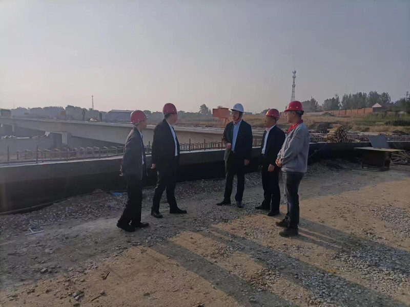 集团开展建设项目疫情防控和安全生产工作督导检查
