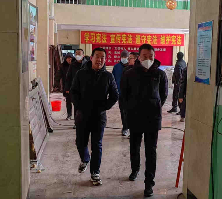 四平发展集团副总经理魏伟节前检查督导职业教育园区建设及安全生产工作